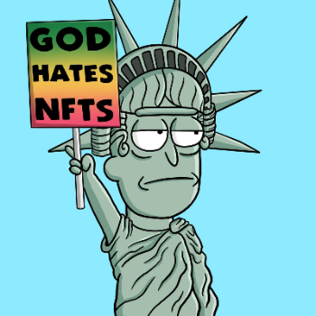 God Hates NFTees logo